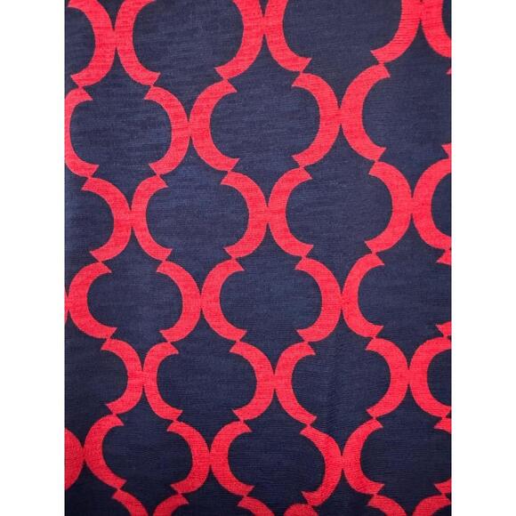 Mix by 41 Hawthorne Kassidy‎ Navy Red Sleeveless Wrap Dress Large Stitch Fix - Picture 5 of 6